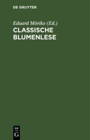 Cover von Classische Blumenlese