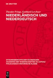 Cover von Niederländisch und Niederdeutsch