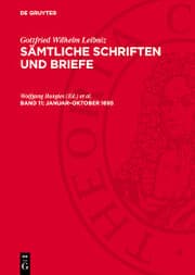 Cover von Januar-Oktober 1695