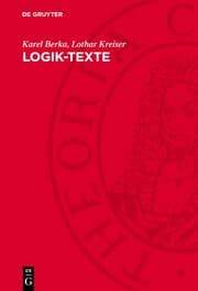 Cover von Logik-Texte