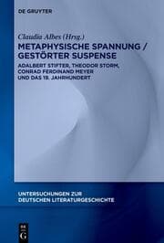 Cover von Metaphysische Spannung / Gestörter Suspense