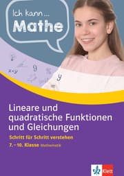 Cover von Klett Ich kann.. Mathe - Lineare und quadratische Funktionen und Gleichungen 7-10