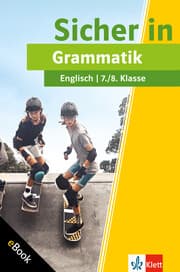 Cover von Klett Sicher in Englisch Grammatik 7./8. Klasse