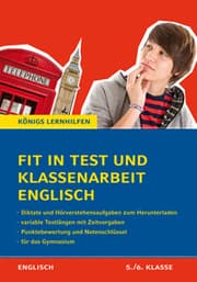 Cover von Fit in Test und Klassenarbeit - Englisch 5./6. Klasse Gymnasium