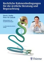 Cover von Rechtliche Rahmenbedingungen für die ärztliche Beratung und Begutachtung