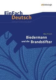 Cover von Max Frisch: Biedermann und die Brandstifter