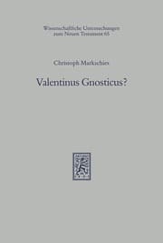 Cover von Valentinus Gnosticus?