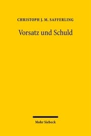 Cover von Vorsatz und Schuld