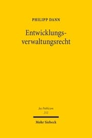 Cover von Entwicklungsverwaltungsrecht