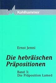 Cover von Die Präposition Lamed