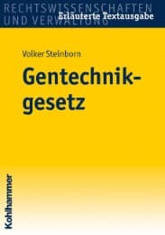 Cover von Gentechnikgesetz