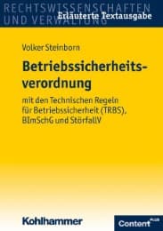 Cover von Betriebssicherheitsverordnung
