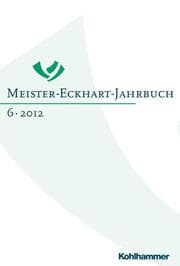 Cover von Meister-Eckhart-Jahrbuch 6/2012