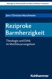Cover von Reziproke Barmherzigkeit