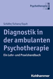 Cover von Diagnostik in der ambulanten Psychotherapie