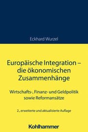 Cover von Europäische Integration - die ökonomischen Zusammenhänge