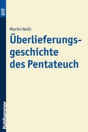 Cover von Überlieferungsgeschichte des Pentateuch.BonD