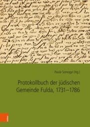 Cover von Protokollbuch der jüdischen Gemeinde Fulda, 1731-1786
