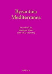 Cover von Byzantina Mediterranea