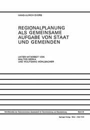 Cover von Regionalplanung als Gemeinsame Aufgabe von Staat und Gemeinden