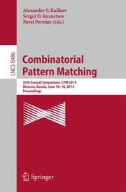 Cover von Combinatorial Pattern Matching