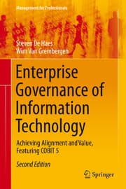 Cover von Enterprise Governance of Information Technology