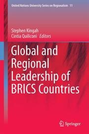 Cover von Global and Regional Leadership of BRICS Countries