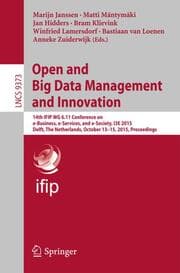 Cover von Open and Big Data Management and Innovation