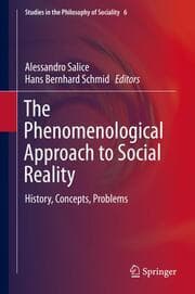 Cover von The Phenomenological Approach to Social Reality