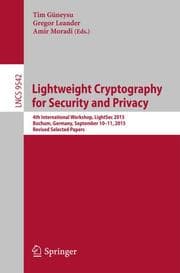 Cover von Lightweight Cryptography for Security and Privacy