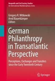 Cover von German Philanthropy in Transatlantic Perspective