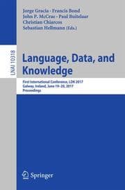 Cover von Language, Data, and Knowledge