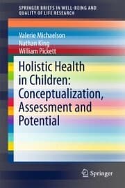 Cover von Holistic Health in Children: Conceptualization, Assessment and Potential