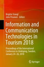 Cover von Information and Communication Technologies in Tourism 2018