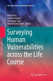 Cover von Surveying Human Vulnerabilities across the Life Course