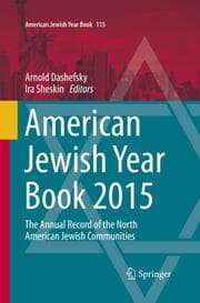 Cover von American Jewish Year Book 2015