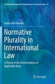 Cover von Normative Plurality in International Law