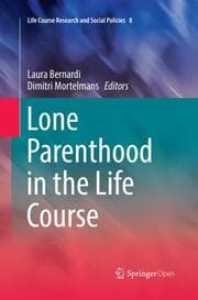 Cover von Lone Parenthood in the Life Course