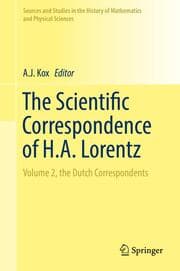 Cover von The Scientific Correspondence of H.A. Lorentz