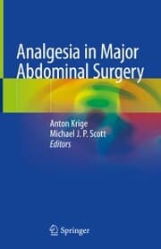 Cover von Analgesia in Major Abdominal Surgery
