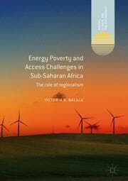 Cover von Energy Poverty and Access Challenges in Sub-Saharan Africa