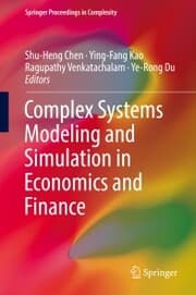 Cover von Complex Systems Modeling and Simulation in Economics and Finance