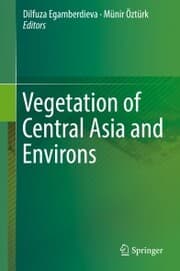 Cover von Vegetation of Central Asia and Environs