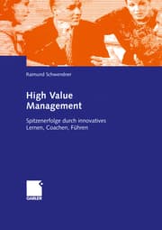 Cover von High Value Management