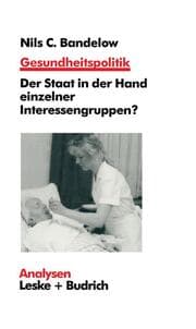 Cover von Gesundheitspolitik