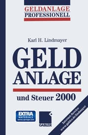 Cover von Geldanlage und Steuer 2000