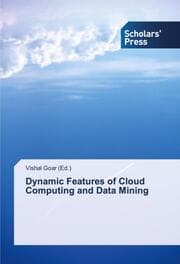 Cover von Dynamic Features of Cloud Computing and Data Mining