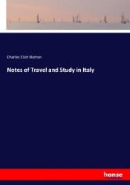 Cover von Notes of Travel and Study in Italy
