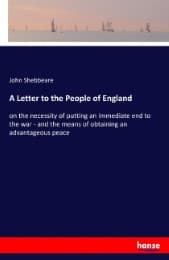 Cover von A Letter to the People of England