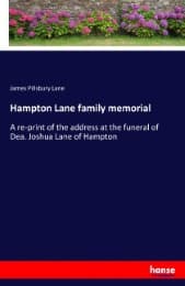 Cover von Hampton Lane family memorial